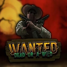 Slots logo of Wanted Dead or a Wild from Hacksaw Gaming at JB Casino